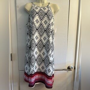 Mudd halter sleeveless summer rayon dress. NWT Sz Small. M10